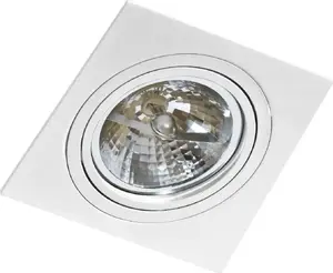 Потолочный встраиваемый светильник Torino Azzardo Siro 1 GM2101 1x50W AR111 белый