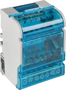 Distribution block for TH35 rail Kanlux 23334 — rated 125 A, 500 V AC