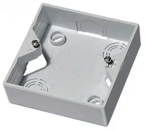 Sienas rozetes/plāksnīte Ospel PNP-A/00, balta, 82×82 mm, IP20