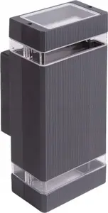 Outdoor wall light ECOLIGHT2 OE-3S EC79035, IP54, 2×35W GU10, 230V, anthracite