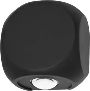 Wall Lamp Italux Porso LED 2W Outdoor Wall Light IP54 Black