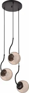 Подвесной светильник Light Prestige Hook 3, черный, 3-пламень