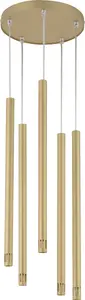 Piekaramā lampa SIGMA Laser 33230, mūsdienīgs dizains, zelta apdare