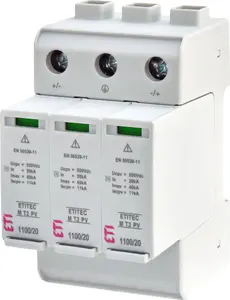 Surge Protective Device Type 2 for PV systems Eti-Polam ETITEC M T2 PV 1100/20 Y (MPN 002440515)
