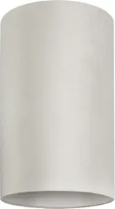 Lampshade NOWODVORSKI BARREL 8521, white fabric cone lampshade