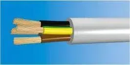OWY workshop cable 4x6 mm² 300/500 V white OWY4X6