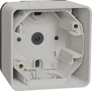 Настенная подставка Schneider Electric Mureva Styl 1 модуль белая MUR39911