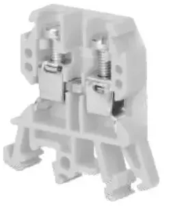 Terminal connector Pokój ZUG-G10 threaded rail splice, grey (A11-0208)