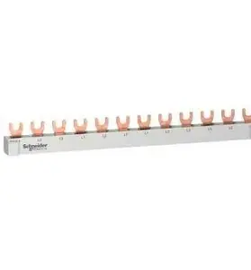 Wide fork busbar 3P 18mm 63A Schneider Electric R9XFH318
