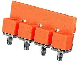 Terminal clamp Simet 4-pole 125A orange model ZZ 4-35.0 (18721148)