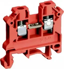 Клеммная соединительная насадка Simet ZSG1-2.5Nc 2-проводная 2,5 мм² красная