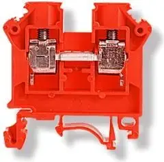Terminal connector Simet ZSG1-10.0Nc 2-conductor rail connector 10 mm² red