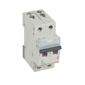 Miniatūrais pārtraucējs Legrand TX3 Type C 2-poļu, 4 A, 240–415 V, 50–60 Hz, IP20