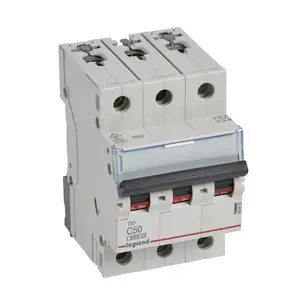 Miniatūrais slēdzis Legrand TX3 Type C 3, 50 A, 240–415 V, 50–60 Hz, IP20