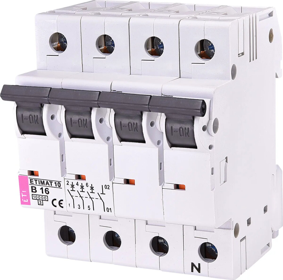 Automāts Eti-Polam ETIMAT10 3P+N B 16A