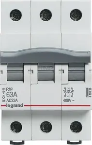 Atvienotājs Legrand RX3 419328 3‑polu 63 A