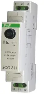 Dimmer switch FF SCO-811 230V AC 350W, no memory, gray
