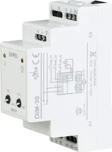 Light dimmer ZAMEL DIM-30 — wall/lighting dimmer, model DIM-30