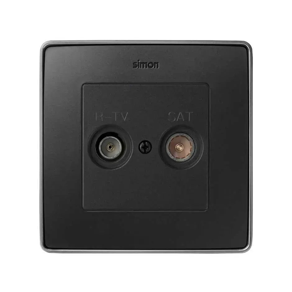 Kontakt-Simon Simon 82097-38 накладка, графит Photo 2