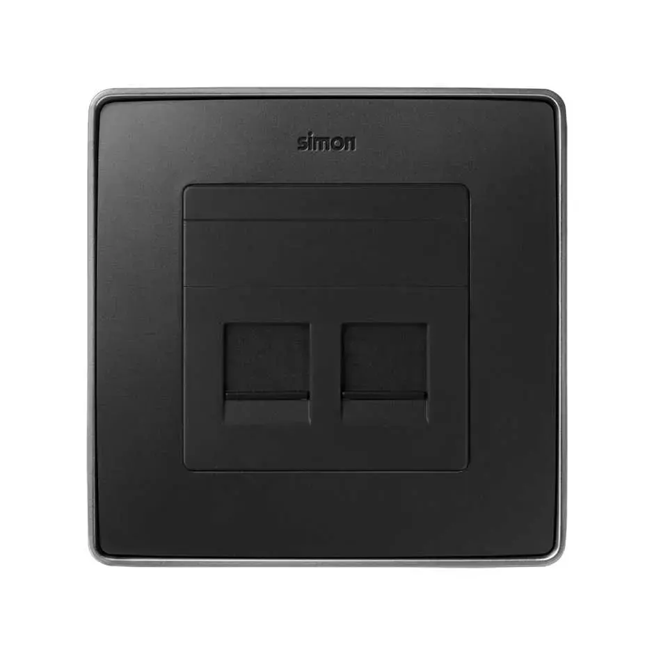 Kontakt-Simon Simon 82006-38 панель, графит Photo 2