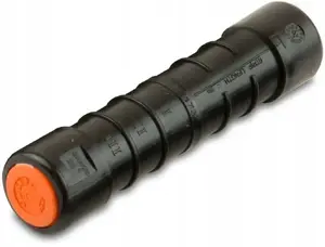 Crimped insulated connector ENSTO SJ9.25 for 25 mm² cables, orange