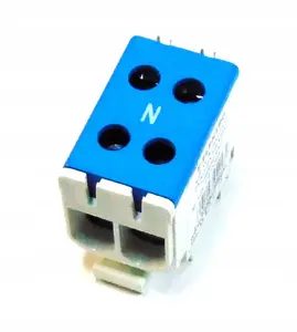 Terminal block in housing F-ELEKTRO F2.0294 1-channel (2x50/2x50 mm²) Al/Cu blue