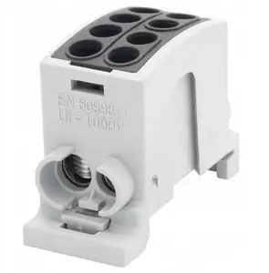 Terminal block Pozostali F-ELEKTRO F2.0355 100A-2 for Al/Cu conductors (1x25, 1x16 / 1x25, 1x16) IP20 black