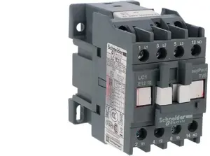 Power Contactor Schneider Electric Easy TeSys Control LC1E1210P7, AC-3 12A, 3P (1NO), Coil 230V 50/60Hz