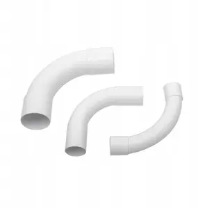 Угловая муфта TTPLAST ZKL 37 (MPN 10154) для электроустановочных труб