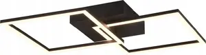 Griestu lampa DELIGHT RL Trail R64492132 — 1x20W LED, 3000K, 2250 lm, melna