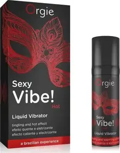 Жидкий вибратор BoT ŻEL-SEXY VIBE! HOT — 15 мл согревающий интимный гель