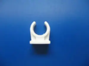 Mounting bracket Onnline U-22 white – pack of 100, simple U-type cable clamp