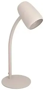 Table lamp EGLO 901829 beige – desk lighting, compact table lamp, mains-powered