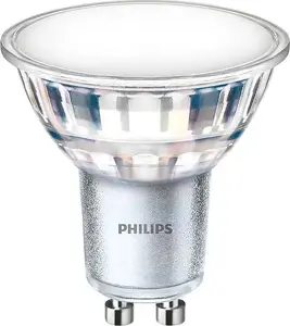 LED bulb Philips GU10 5W (model 929001297302) — spot bulb for GU10 fixtures, low‑power 5 W
