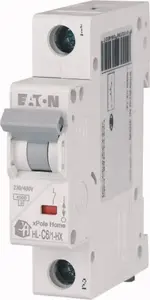 Circuit breaker EATON HN-C6/1 6kA 1-pole (MPN 194828)