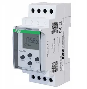 Programmable Astronomical Timer FF PCZ-524.4 16A 1NO/NC 24–264V AC/DC Single‑channel NFC‑programmable