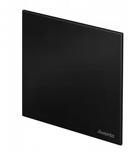 AWENTA Panel Trax PTCB125M 125 мм черная панельная решетка для вентилятора