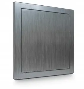 Ревизионная дверца AWENTA DT12SR 200x200 мм пластик серебристая