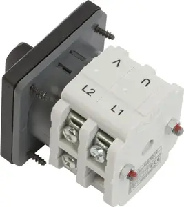 Переключатель-выключатель Elektromet 3P 0-1 40A IP65 модель Łuk 40-12 с монтажной пластиной (MPN 924003)