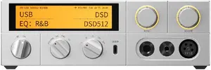 Headphone Amplifier FiiO K17 — silver — headphone amp with DAC and streamer