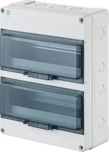 Sadales kārba ELEKTROPLAST Hermetica Rn 2x12+2 PE+N IP65 (modelis 2209-01)