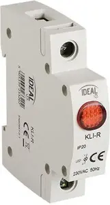 Indikatora lampa Kanlux KLI-R LED sarkana (23320) — paneļa/statusa LED indikators