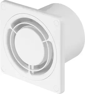 Exhaust Fan AWENTA WWR100 Ring Ø100 mm 10W IPX4 white