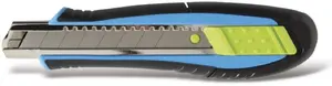 Knife with snap-off blade 18 mm Högert Technik HT4C604, manual cutter