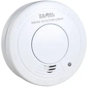 Smoke detector ZAMEL CDB-01 battery-powered 9V (model GAR10000055)
