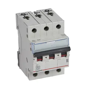 Maizsākuma automāts Legrand TX3 Type D 3, 63 A, 240–415 V, 50–60 Hz, IP20