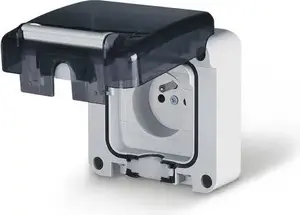Scame industrial waterproof single-phase socket IP66 16A 250V 2P+E (137.4411)