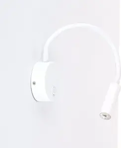 Sienas lampa TK_LIGHTING Lagos 5921 — 1x6W G9, balta