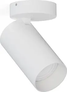 Потолочный downlight NOWODVORSKI Mono 7807 белый металлический направляемый спот