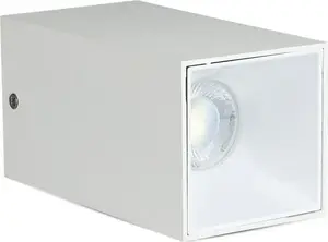 Потолочный спот V-tac VT-882 GU10 35Вт IP20 квадратный 14 x 7,4 см белый